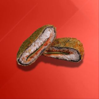 Суши бургер с курицей