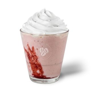 Клубничное фраппе