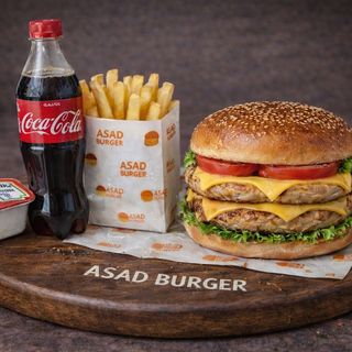 Комбо чизбургер двойной куриный (1.1кг)