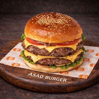 Чизбургер двойной говяжий (470г)