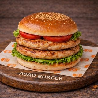 Бургер двойной куриный (450Г)