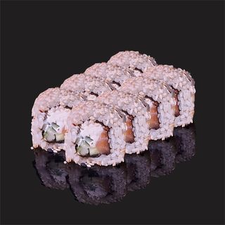 Бонито с лососем в кунжуте (8 шт)