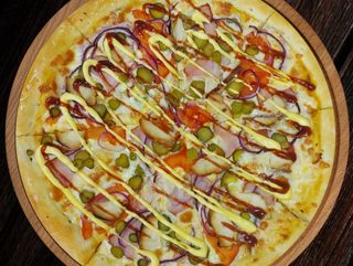 Пицца "Чизбургер"