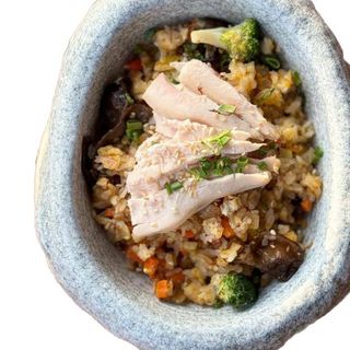 Жареный Рис с Курицей