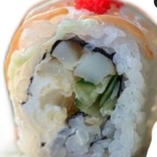 Ролл с кальмаром