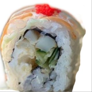 Ролл с кальмаром