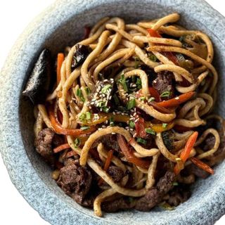 Удон с курицей