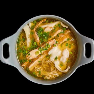 0.5 порции, Лапша от Mr.Za  курицей на коллагеновом бульоне