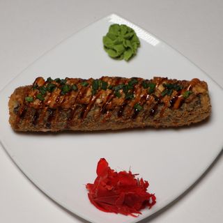 Японский хот-дог с курицей