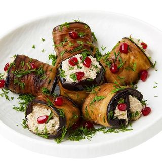 Баклажаны с орехами