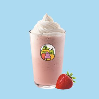 Клубничный коктейль