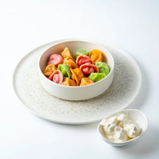 Цветные пельмешки