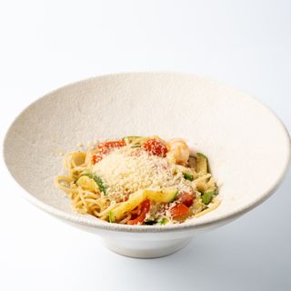 Али Олио с креветками