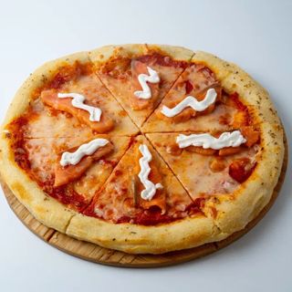 Пицца с семгой 