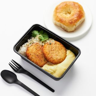 Котлеты куриные (пюре,рис)
