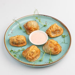 Хошан (жареные манты)