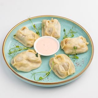 Манты с говядиной и картофелем