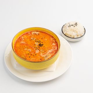 Том Ям с креветками 