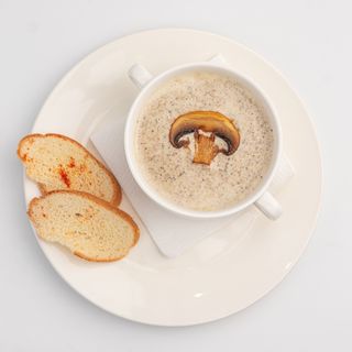 Грибной крем суп