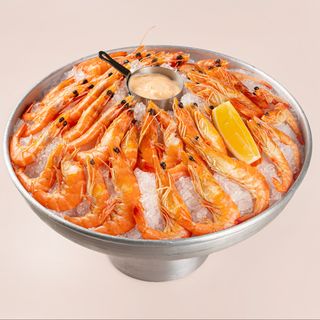 Охлажденные креветки 500 гр