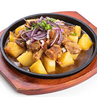 Куырдак из тушеный мякоти говядины