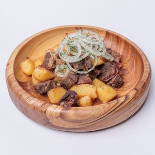 Куырдак из баранины и говядины