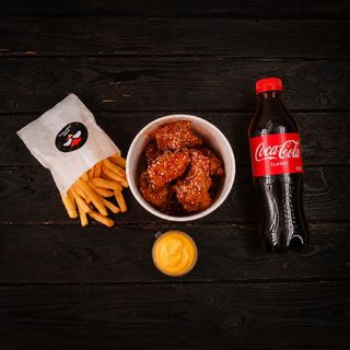ФУТБОЛЬНОЕ КОМБО 2 HOT С COCA-COLA
