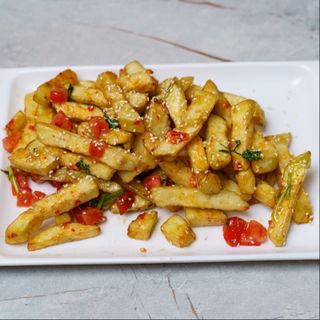 Баклажаны в кисло-сладком соусе