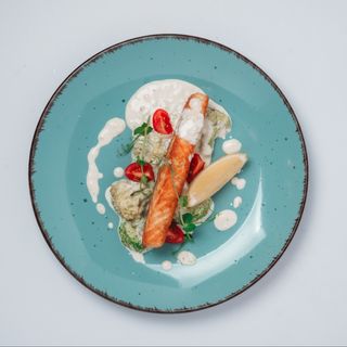 Стейк из лосося