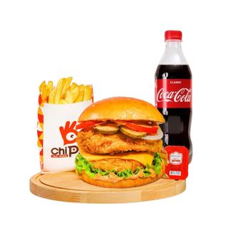 Дабл бургер Комбо