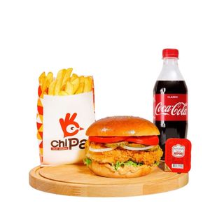 Чипа бургер Комбо