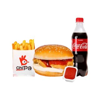 Чикен бургер Комбо