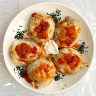 Пахлава манты