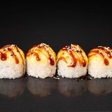 Запечённый с лососем