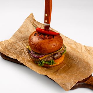 Огненный бургер