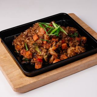 ТЕППАНЬЯКИ С МОРЕПРОДУКТАМИ