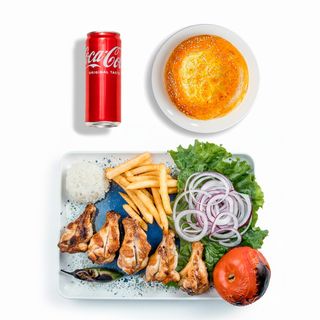 Комбо Голень на мангале