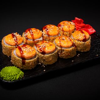 Угорь запечённый ролл