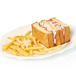 Сэндвич Катцу-сандо с крабом