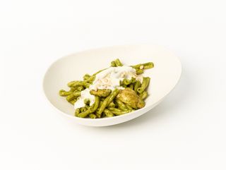 Паста, казаречче с индейкой и песто