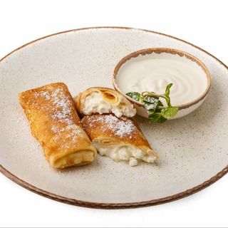 Блинчик с творогом