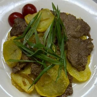 Жареный картофель по домашнему