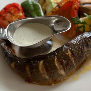 Сибас на гриле