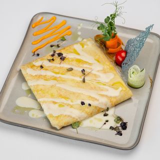 Блинчик с семгой