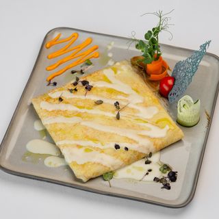 Блинчик с скрэблом