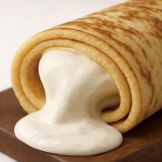 Блин со сметаной