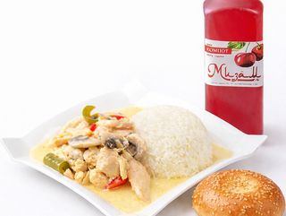 Комбо Курица в сливочном соусе