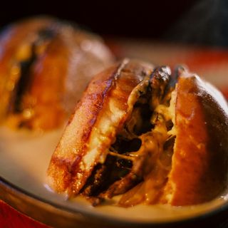 Сырный смэш бургер (380гр)