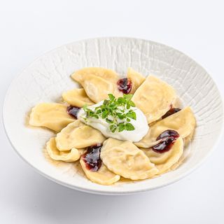 Вареники с рикоттой и корицей