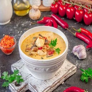 Том Ям с курицей 